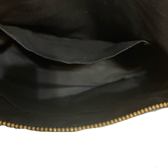 Coach Black Crossgrain Leather Zip Tote Shoulder Bag 4454 - Picture 14 of 16